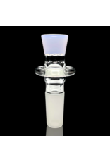 14mm JADE PINK Honeycomb Disc Slide Blazing Blue