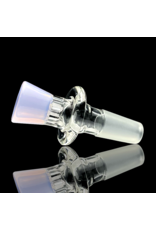 14mm JADE PINK Honeycomb Disc Slide Blazing Blue