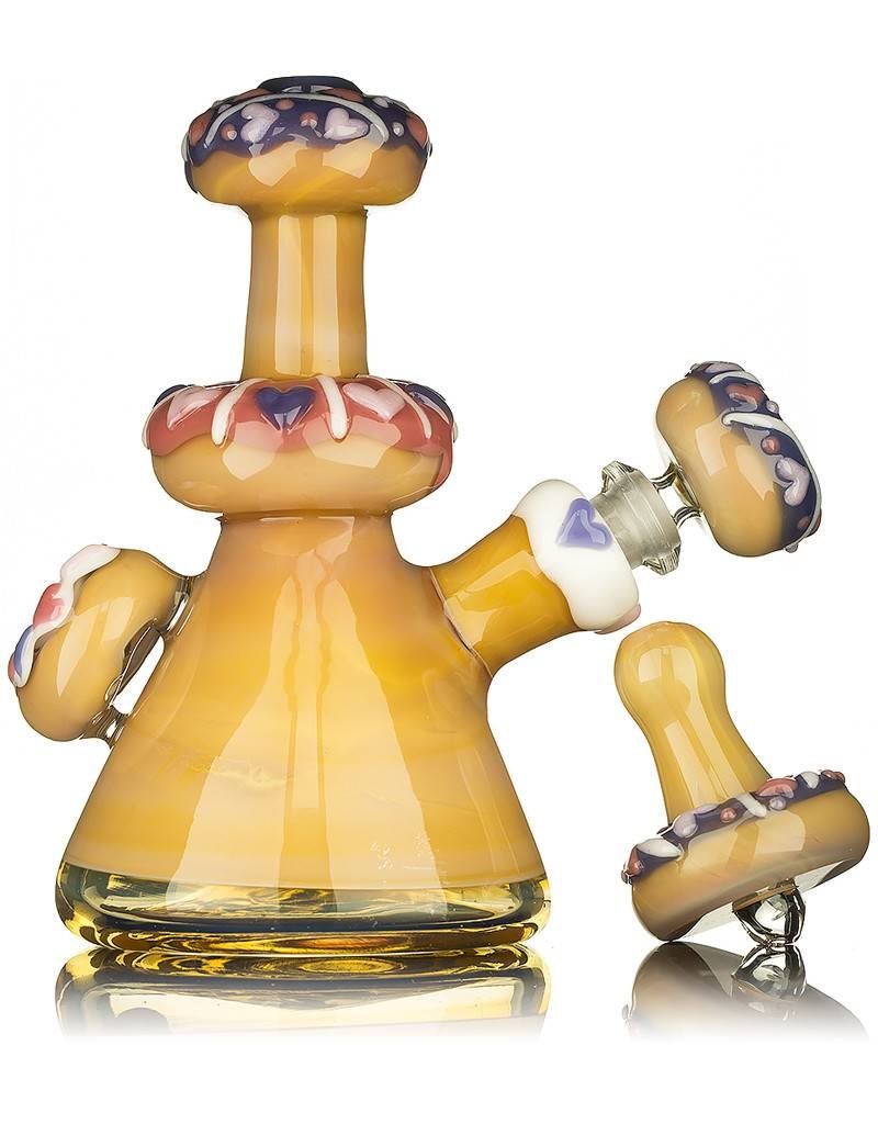 KGB x Sarah Marblesbee Valentine's 2018 KGB x Sarah Marblesbee Donut Dab Rig Set