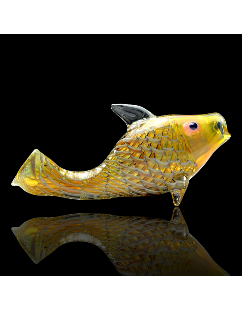 Key Glass Co Assorted Color Coil Pattern Fish Pipe KGC WHOLESALE