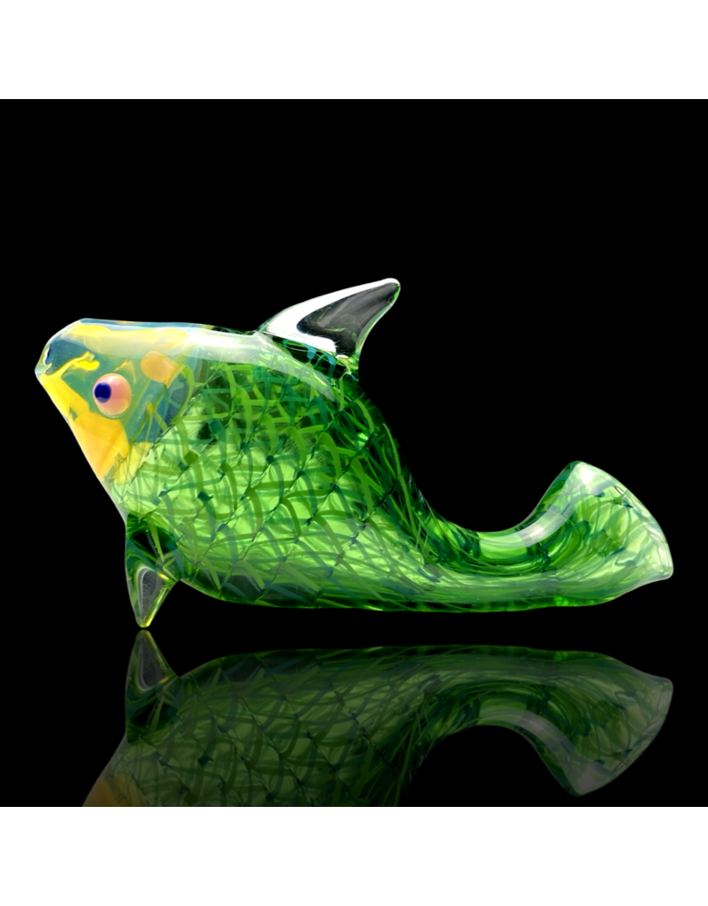 Key Glass Co Assorted Color Coil Pattern Fish Pipe KGC WHOLESALE