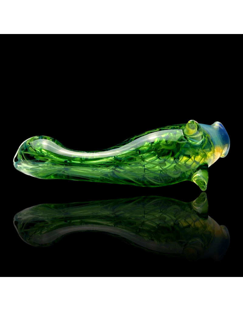 Key Glass Co Assorted Color Coil Pattern Fish Pipe KGC WHOLESALE