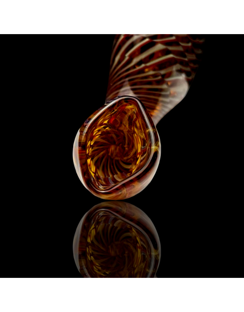Key Glass Co Assorted Color Coil Pattern Fish Pipe KGC WHOLESALE