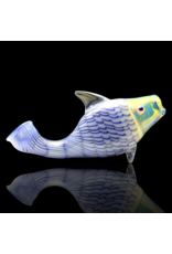 Key Glass Co Coil Pattern Fish Pipe D by KGC