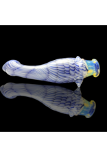 Key Glass Co Coil Pattern Fish Pipe D by KGC