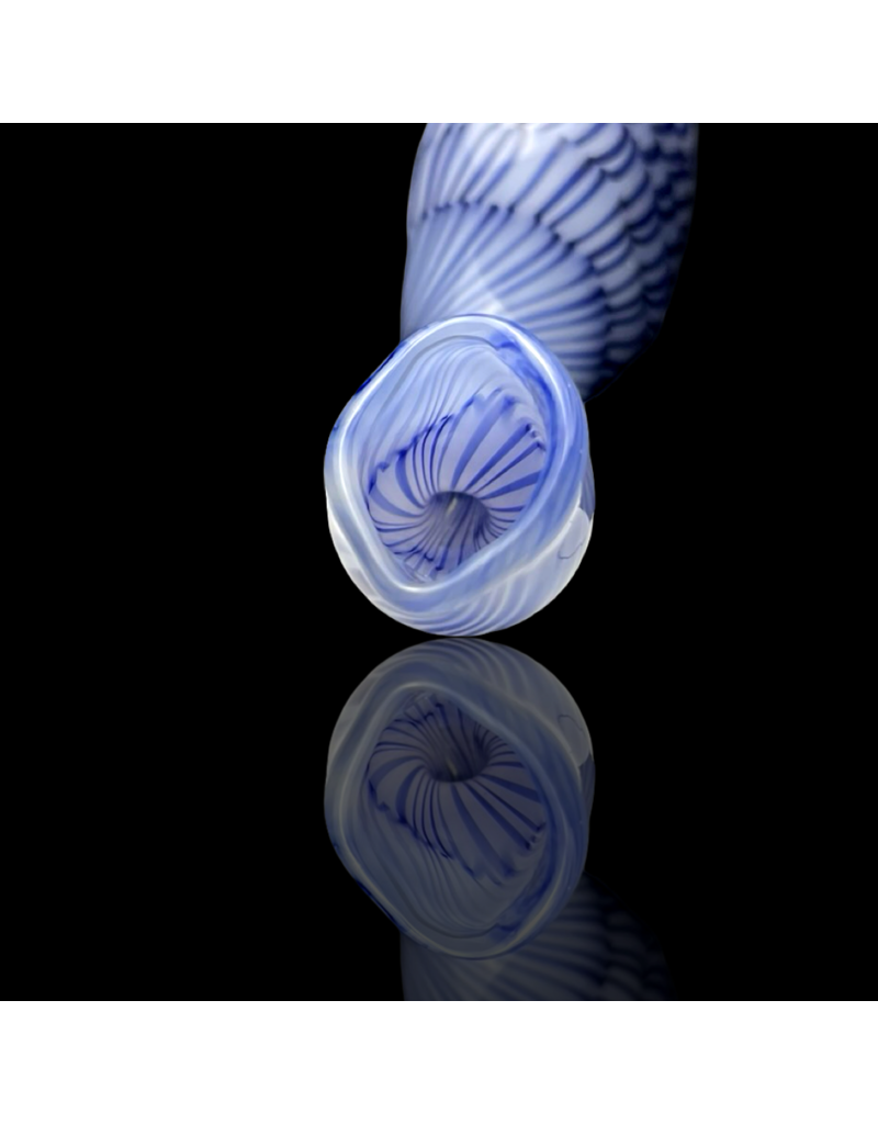 Key Glass Co Coil Pattern Fish Pipe D by KGC