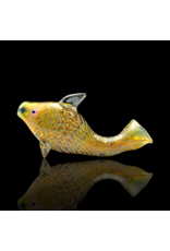 Key Glass Co Coil Pattern Fish Pipe A by KGC