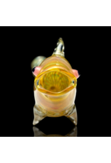 Key Glass Co Coil Pattern Fish Pipe A by KGC