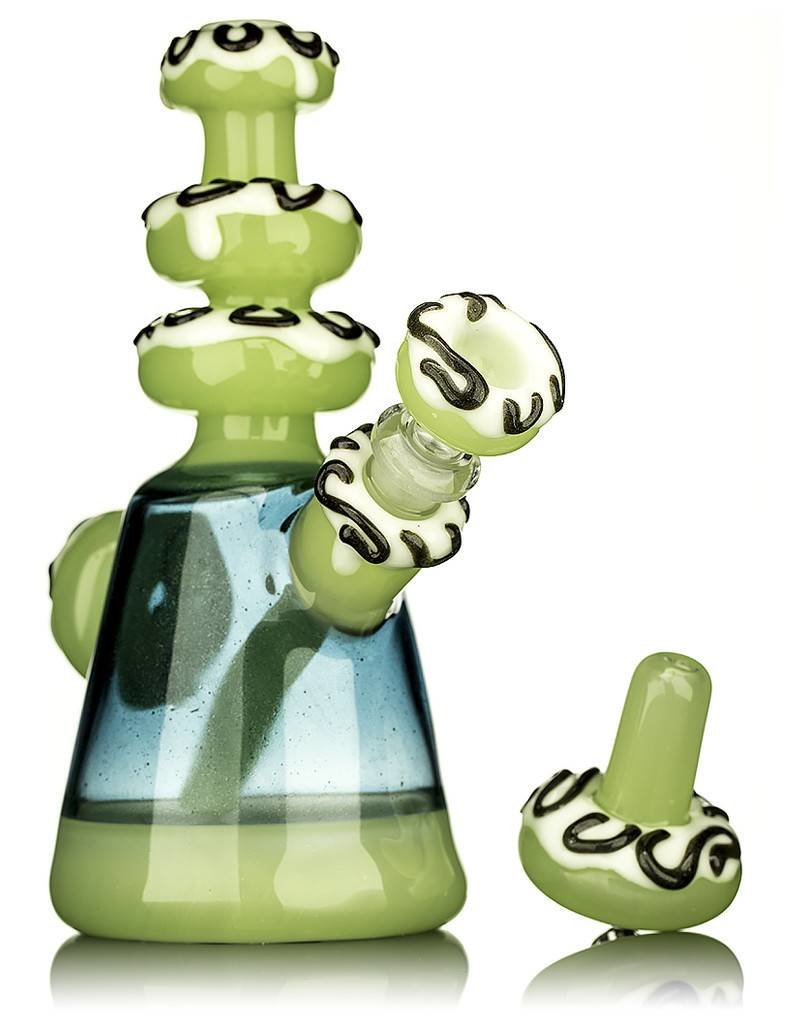 KGB Glass KGB White Frosted Antidote Dab Rig Set