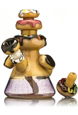 KGB Glass KGB Multi Donut #2 w/ Eclairs Dab Rig Set