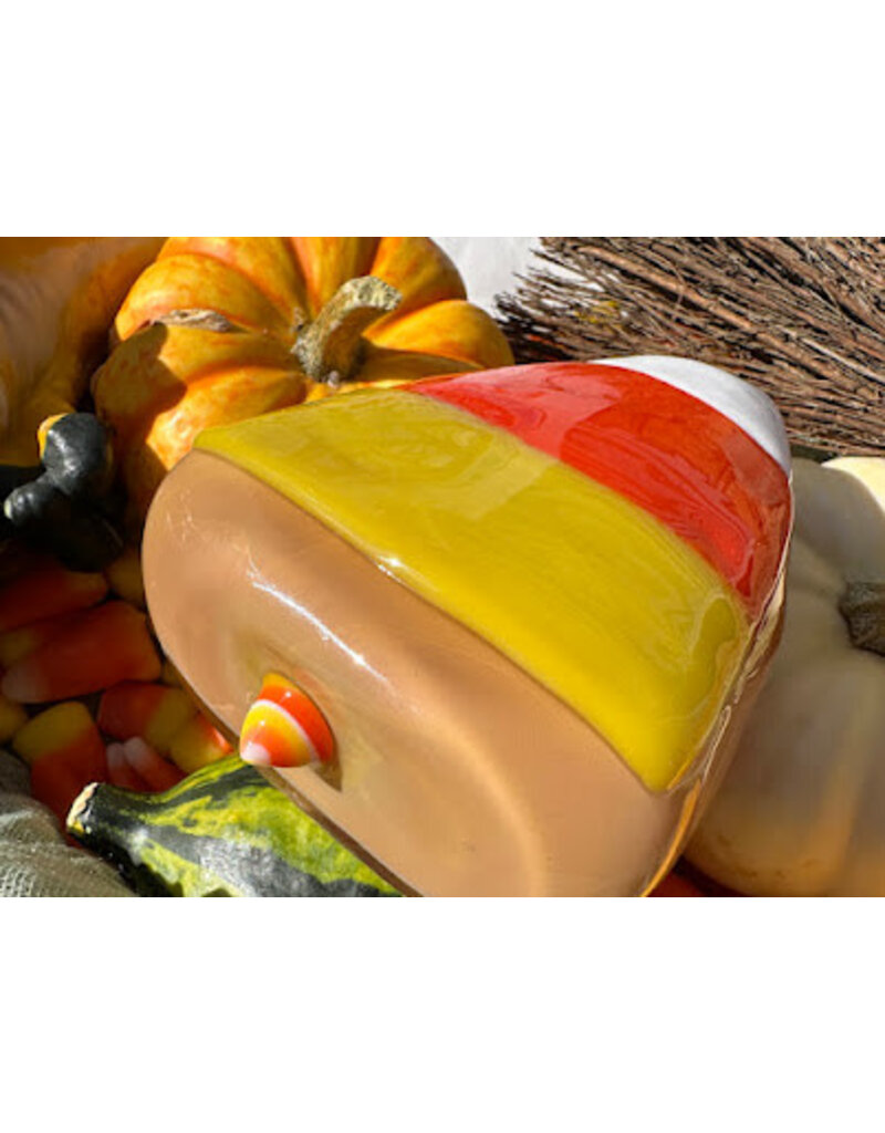 KGB x Sarah Marblesbee Candy Corn 4-Hole Pipe KGBSM25