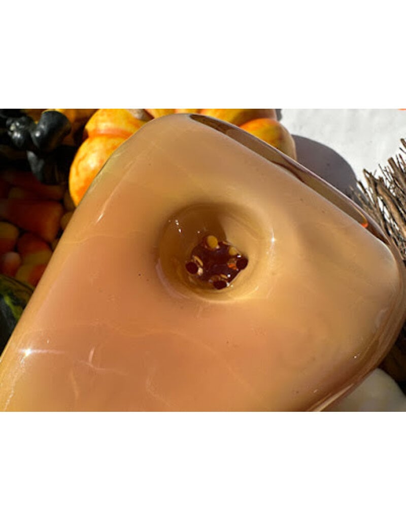 KGB x Sarah Marblesbee Candy Corn 4-Hole Pipe KGBSM25