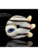 KGB Glass Vanilla Chocolate Stripes Pendy KGB25 x SALT