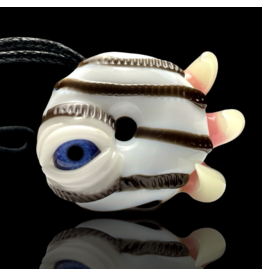 KGB Glass Vanilla Chocolate Stripes Pendy KGB25 x SALT
