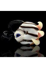 KGB Glass Vanilla Chocolate Stripes Pendy KGB25 x SALT