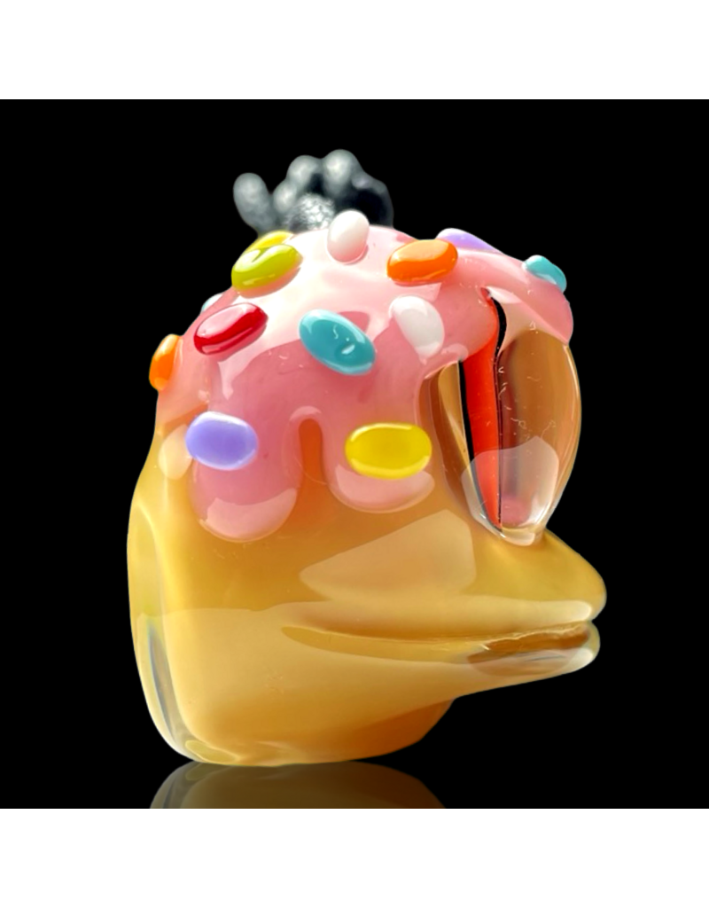 Crunk x KGB Frosted Frog Pendant Crunk25
