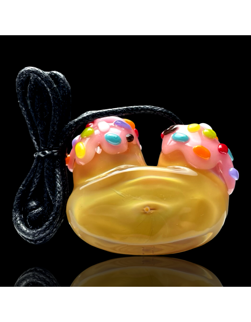 Crunk x KGB Frosted Frog Pendant Crunk25