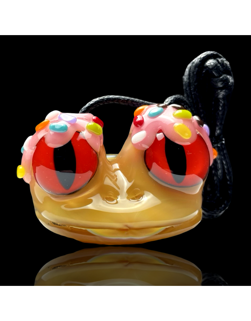 Crunk x KGB Frosted Frog Pendant Crunk25