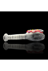 KGB Glass KGB x Witch DR 10mm Strawberry Frosted Birch Donut Dry Rig