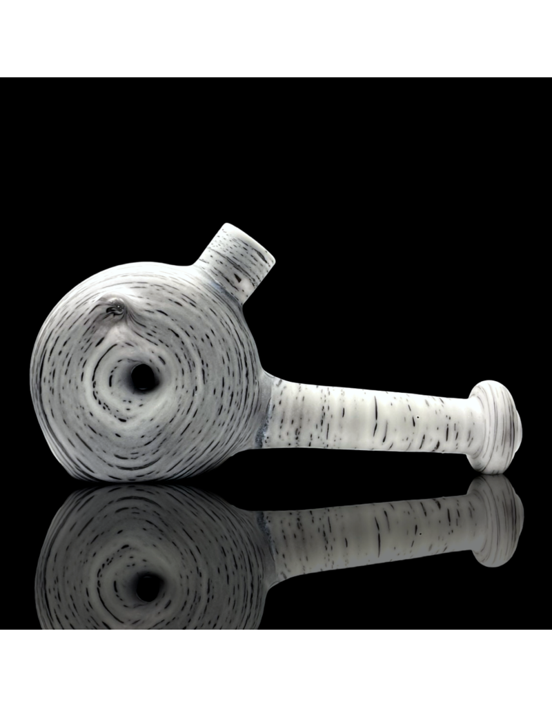 KGB Glass KGB x Witch DR 10mm Strawberry Frosted Birch Donut Dry Rig