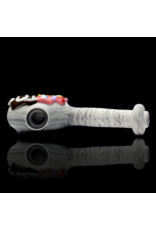 KGB Glass KGB x Witch DR 10mm Strawberry Frosted Birch Donut Dry Rig