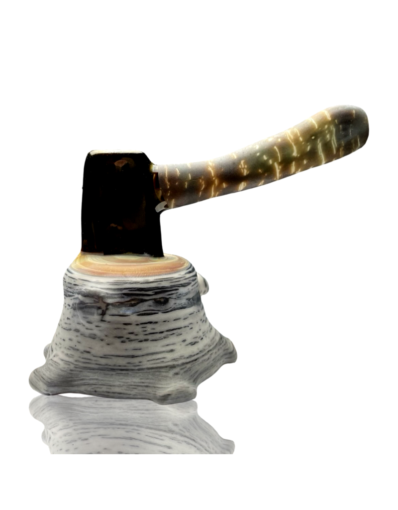Evan Cals Evan Cals x Witch DR Black Birch Axe In Stump Pipe
