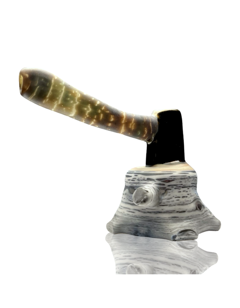 Evan Cals Evan Cals x Witch DR Black Birch Axe In Stump Pipe