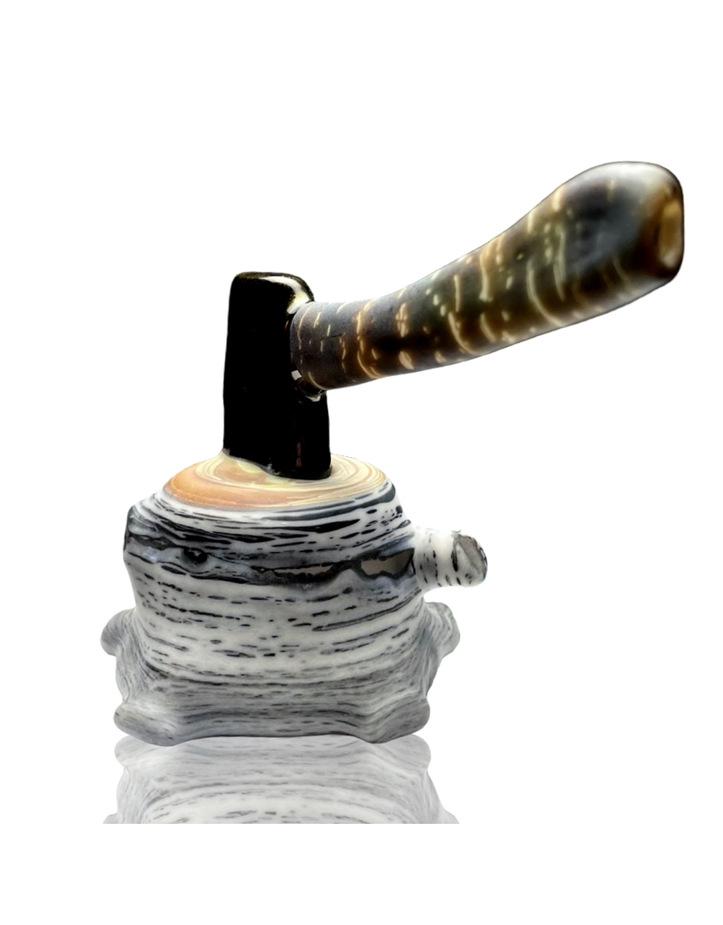 Evan Cals Evan Cals x Witch DR Black Birch Axe In Stump Pipe