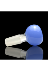 14mm Solid Milky Blue Push Slide Mike O'Connor