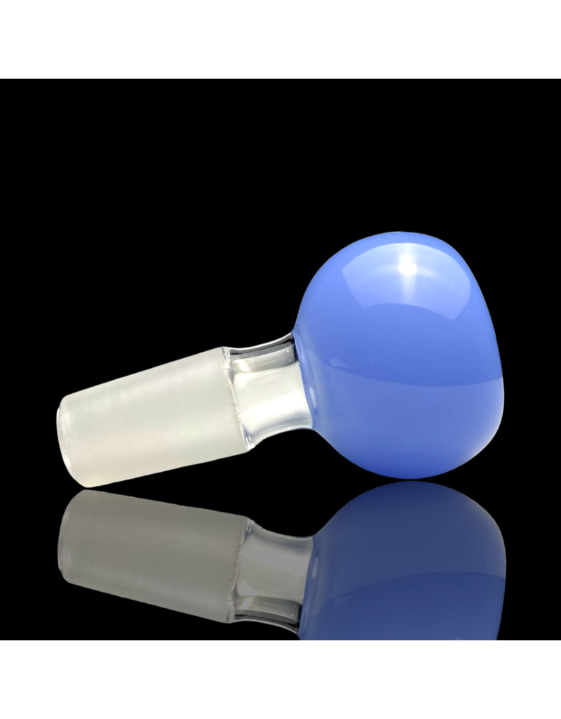 14mm Solid Milky Blue Push Slide Mike O'Connor