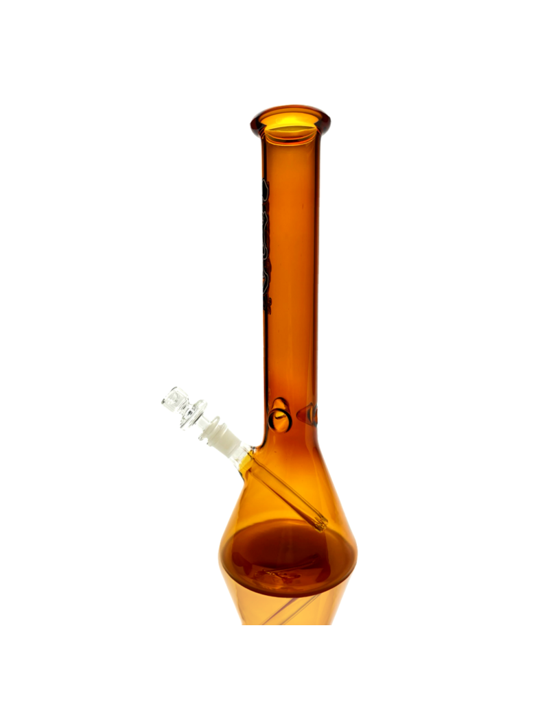 Witch DR 16" Amber Witch DR Label Beaker Bong