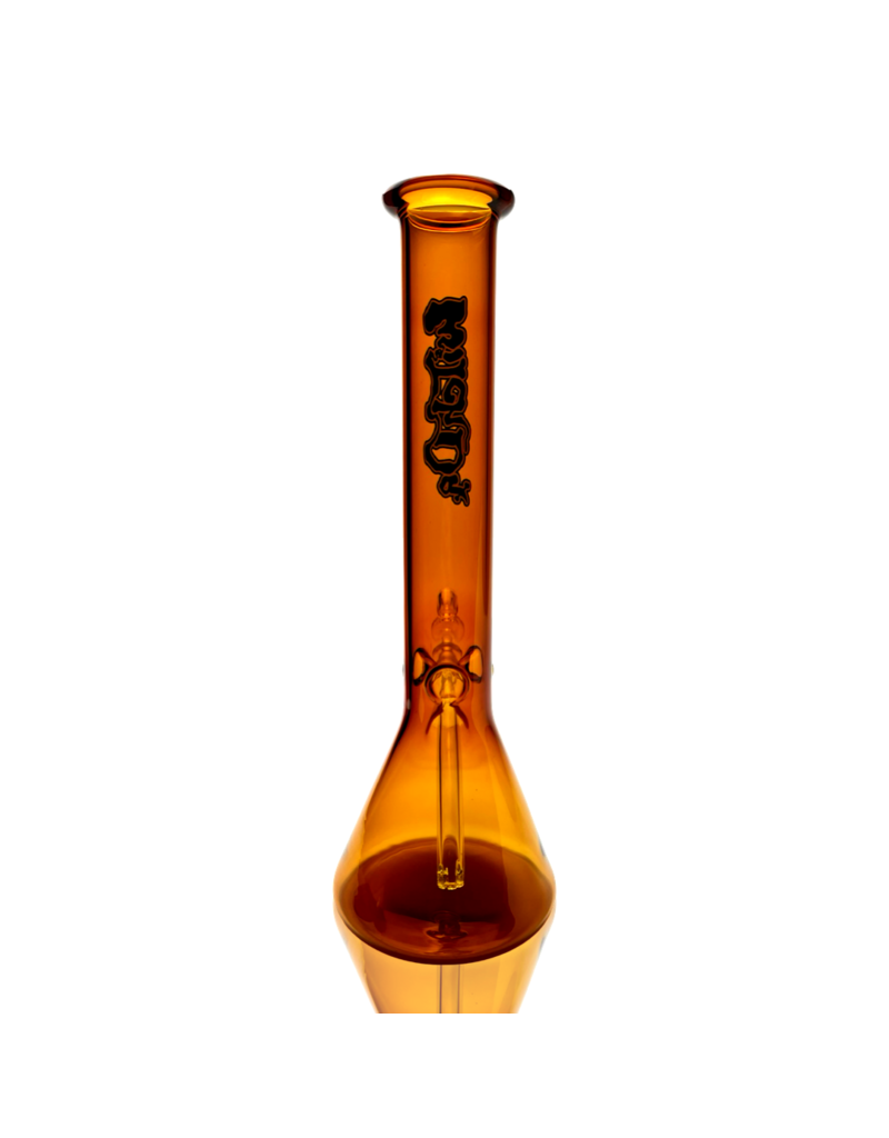 Witch DR 16" Amber Witch DR Label Beaker Bong