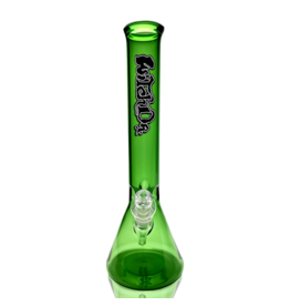 Witch DR 16" Green Witch DR Label Beaker Bong