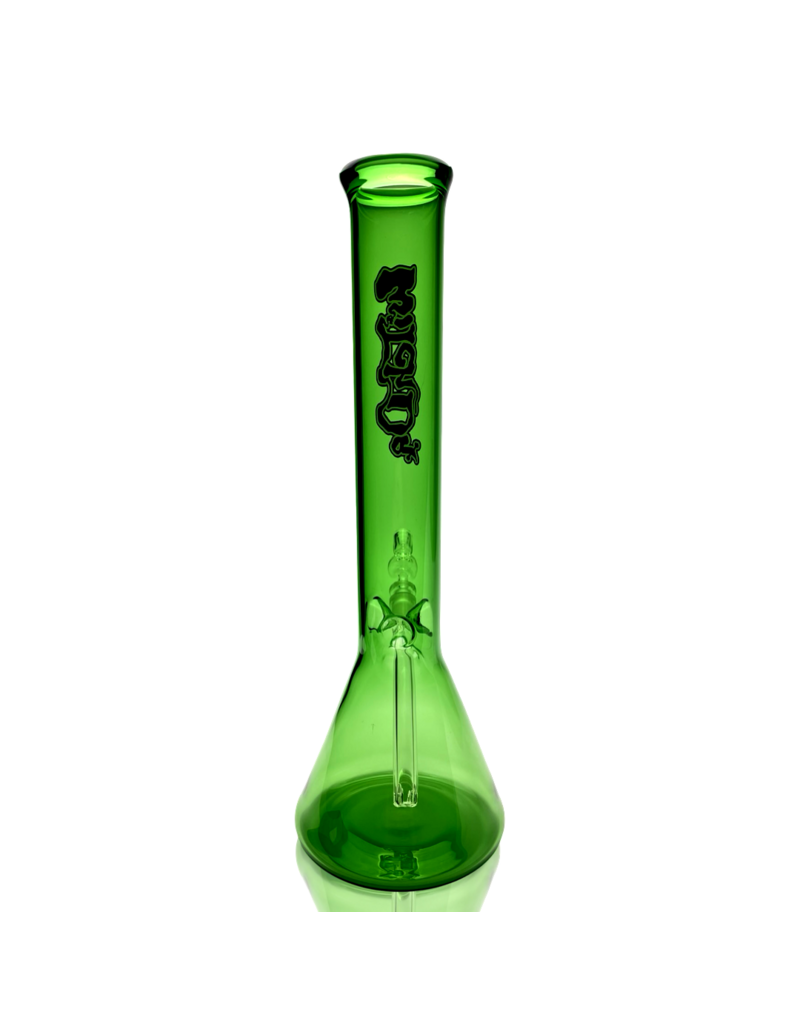 Witch DR 16" Green Witch DR Label Beaker Bong