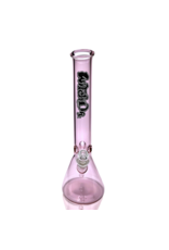 Witch DR 16" Pink Witch DR Label Beaker Bong