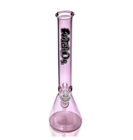 Witch DR 16" Pink Witch DR Label Beaker Bong