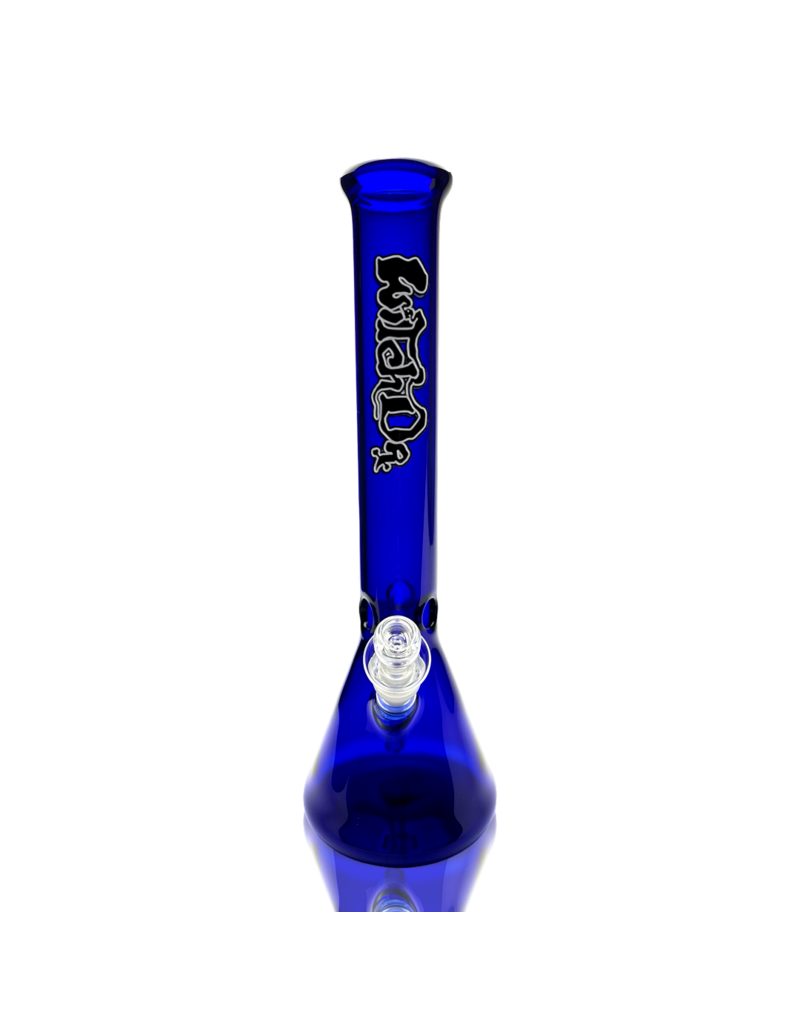 Witch DR 16" Blue Witch DR Label Beaker Bong