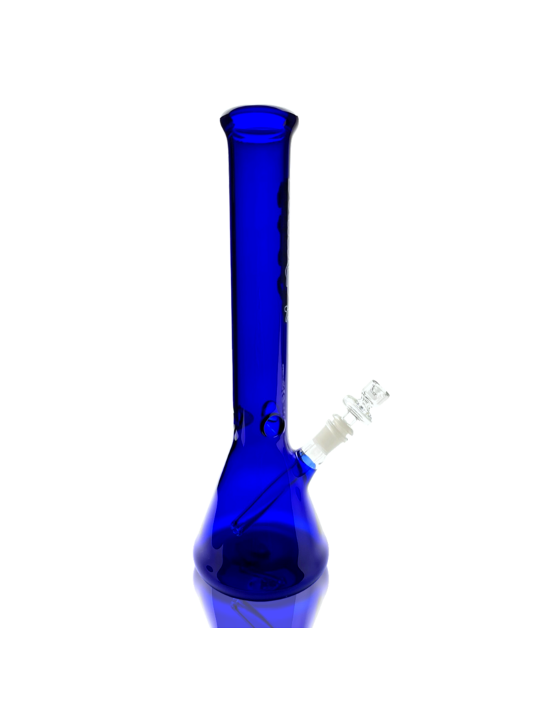 Witch DR 16" Blue Witch DR Label Beaker Bong