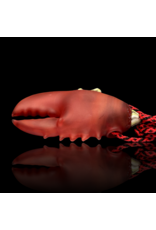 Red Barnacle Claw Pendant Mrs Claws