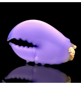 Milky Purple Barnacle Claw Pendant Mrs Claws