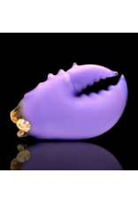 Milky Purple Barnacle Claw Pendant Mrs Claws