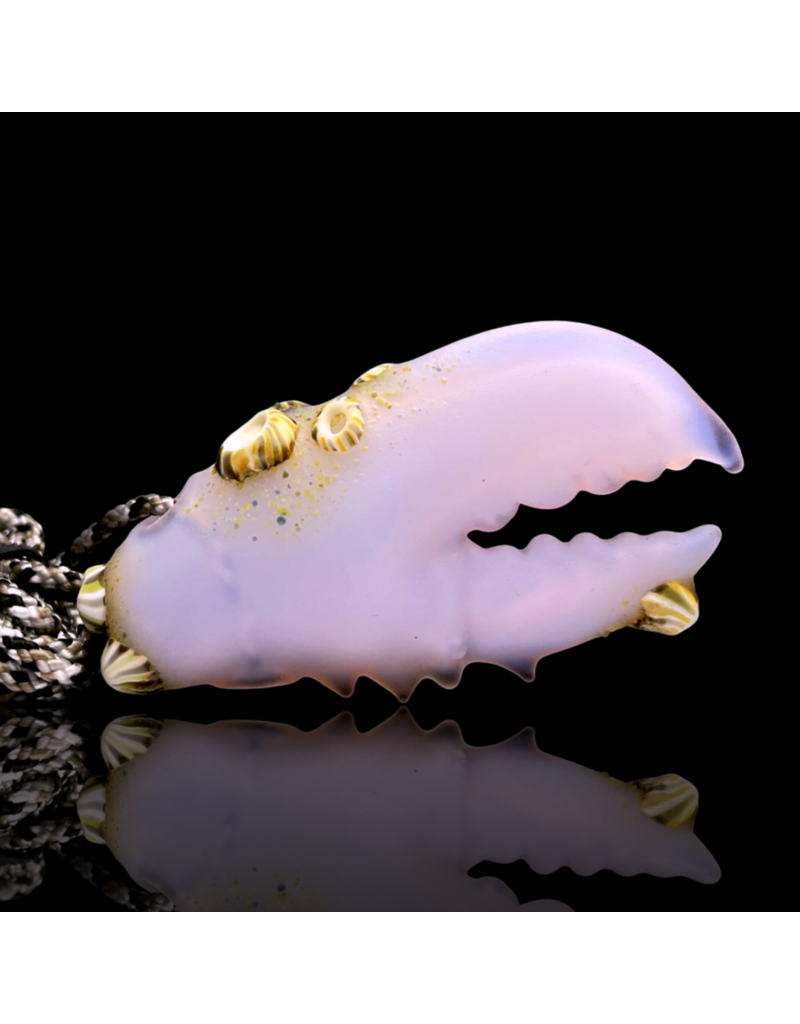 Jade Pink Barnacle Claw Pendant Mrs Claws