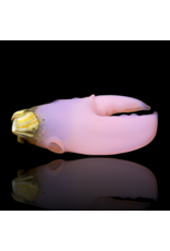 Milky Pink Barnacle Claw Pendant Mrs Claws