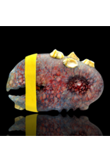 Blue Sandblasted Barnacle Claw Pipe Mrs Claws