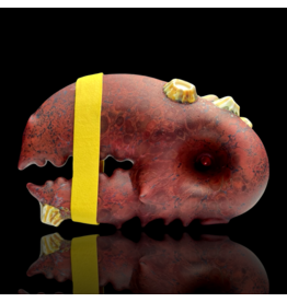 Red Sandblasted Barnacle Claw Pipe Mrs Claws