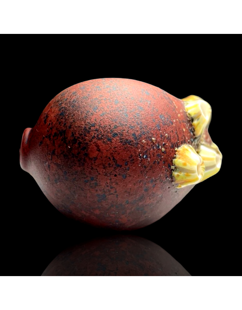 Red Sandblasted Barnacle Claw Pipe Mrs Claws