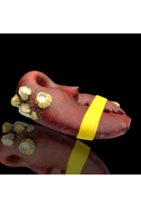 Red Sandblasted Barnacle Claw Pipe Mrs Claws