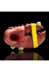 Red Sandblasted Barnacle Claw Pipe Mrs Claws