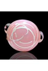 Koy Glass Milky Pink Splatter Pipe Koy Glass