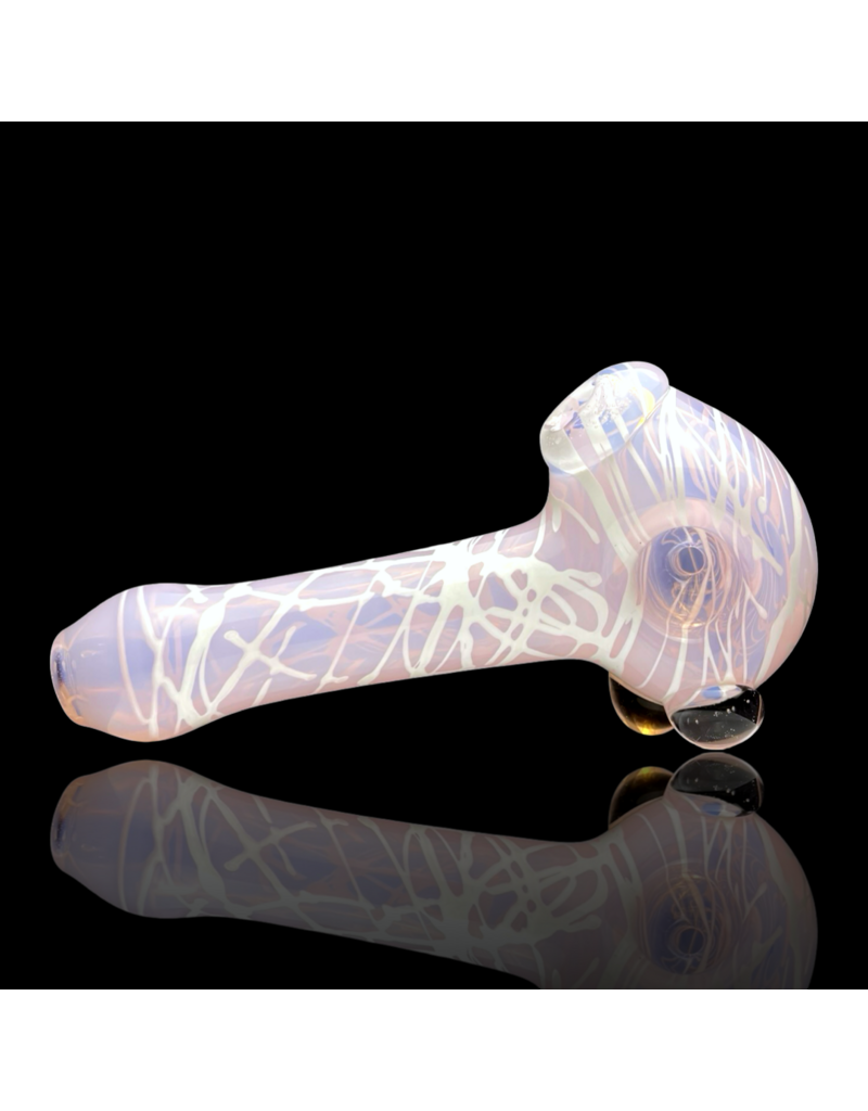 Koy Glass Jade Pink Splatter Pipe Koy Glass